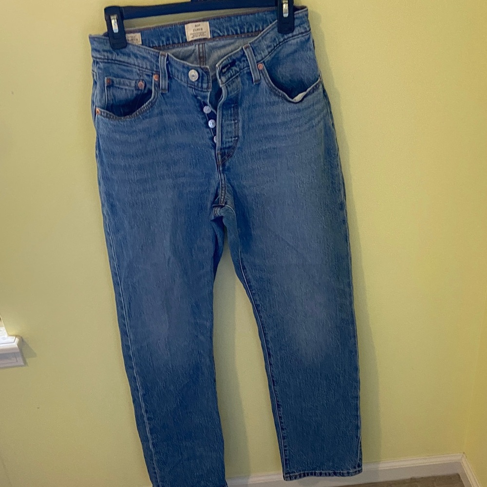 Levi's Women's Slim Straight Blue Jeans